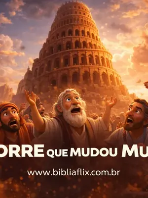 Desenho bíblico: A Torre de Babel