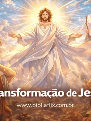 Desenho bíblico: A Transfiguração de Jesus